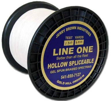 Jerry Brown Line One Hollow Core Spectra Braided Line 150yds 3 Jerry Brown Line One Hollow Core Spectra Braided Line 150yds