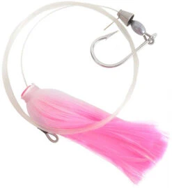 MagicTail Hoo Magic Pin Rigged Trolling Head - 1oz - Pink Tip