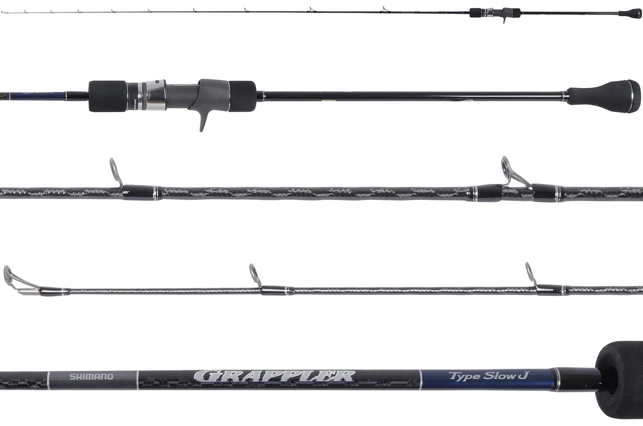 Shimano Grappler Type Slow J Jigging Rods 3 Shimano Grappler Type Slow J Jigging Rods